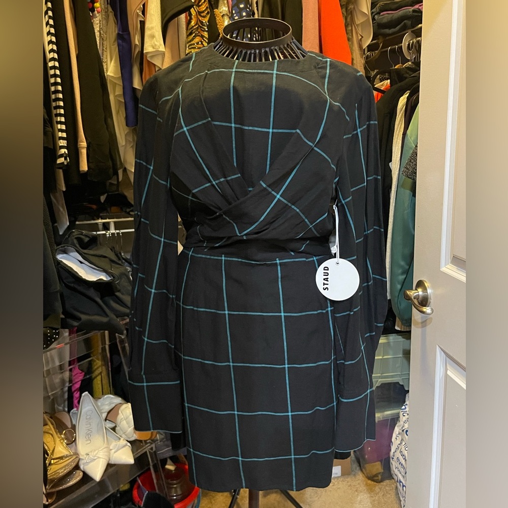 STAUD Mini Crosshill Dress